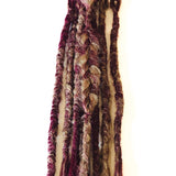 8se Dreadlock Extensions-Dark Blonde/Burgandy Accent