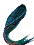 48SE Dreadlock Extensions-Sea Peacock