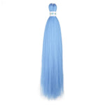 Pre-Stretched  Jumbo Braid-  Cornflower Blue