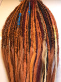 25 se Dreadlock Extensions-Autum Leaves