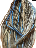 Full head 44DE 11SEDreadlock& Braid  Extensions-Boho 2
