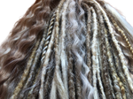 Full head 50DE Dreadlock& Braid  Extensions-Boho 1