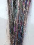 11 De Dreadlock &Braid Extensions-Dark top Brown blonde ombre RainbowTinsel