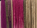 Full head 40 de 10 se Dreadlock Extensions-Mix Blondes Pinks Braids and Dreadlocks