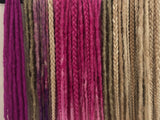 Full head 40 de 10 se Dreadlock Extensions-Mix Blondes Pinks Braids and Dreadlocks