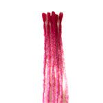 6se Dreadlock Extensions -Dark pink/Light Pink Ombre