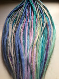 48 SE Dreadlock Extensions-Sea Mermaid Sparkle