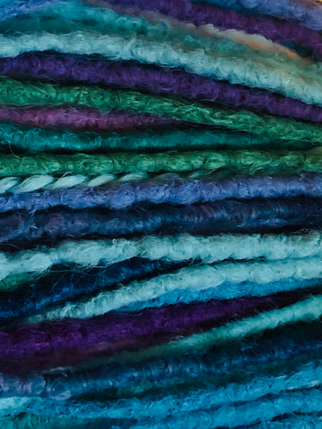 48SE Dreadlock Extensions-Sea Peacock