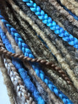 Full head 44DE 11SEDreadlock& Braid  Extensions-Boho 2