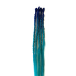 5se Dreadlock Extensions -Blue/Teal