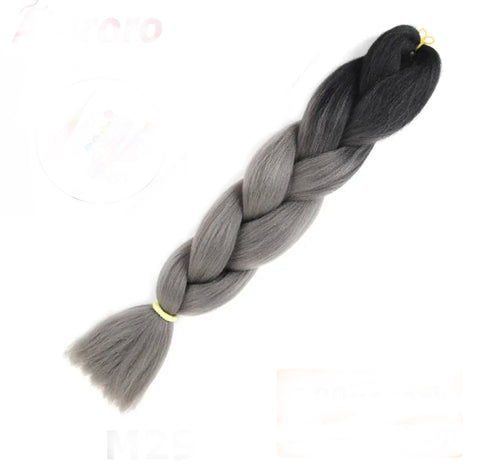 High Heat  Jumbo Braid -Fossil