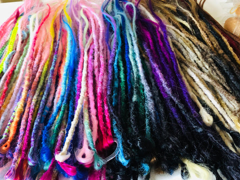 Wholesale Bulk Dreadlock Extensions- Mixed colours