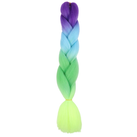 Low  Heat  Jumbo Braid -Electric Iris