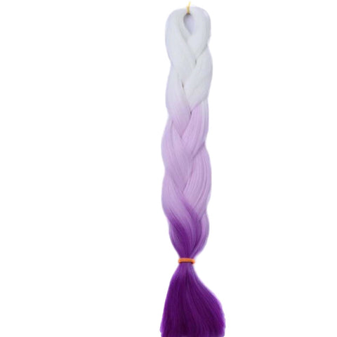 Henlon Jumbo Braid -Violet Chill