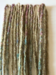 9(18)DoubleEnded Dreadlock Extensions-Blonde  /Magic carpet