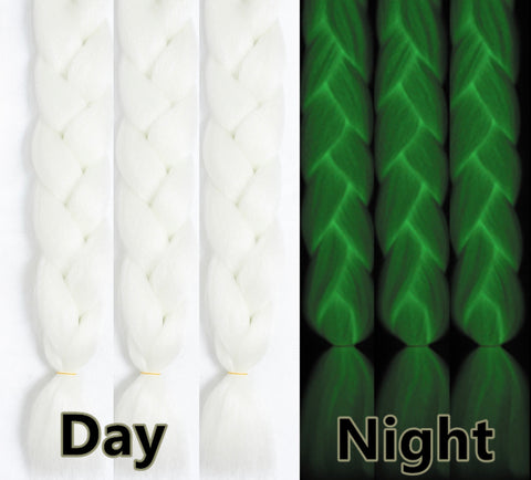 Glow in The Dark  Jumbo Braid -Glow Stick