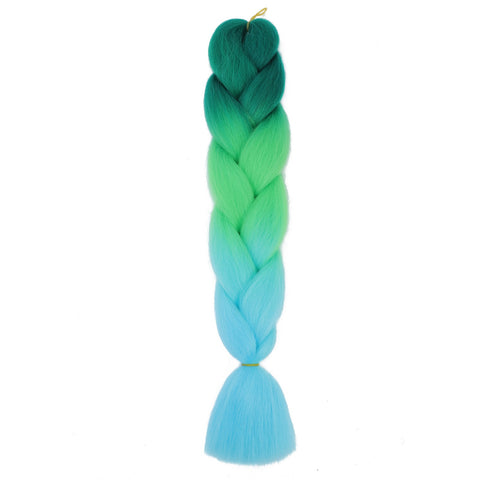 High Heat Jumbo Braid -Melon Swirl