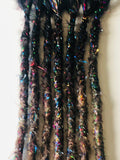 7se Dreadlock Extensions-Abyss Sparkle Tinsel