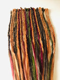 28 se Dreadlock Extensions- Earthy Tones