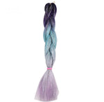 Sparkle Tinsel Jumbo Braid -Dark Mermaid  Sparkle
