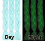 Glow in The Dark  Jumbo Braid -Seafoam