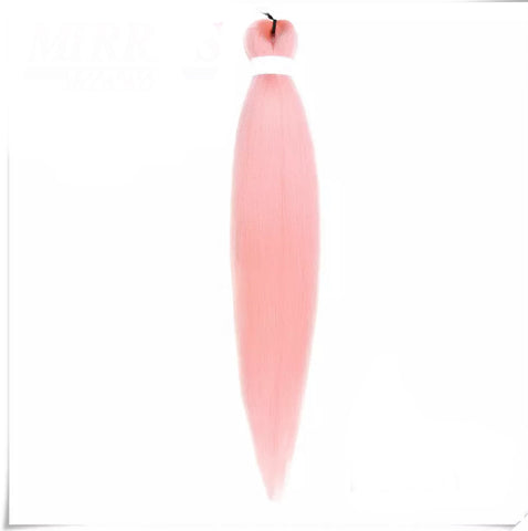 Pre-Stretched  Jumbo Braid  -Peachy Pink